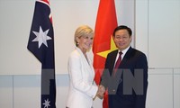 Vuong Dinh Hue rencontre Julie Bishop et Steven Ciobo