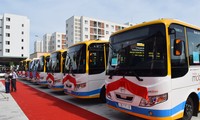 Des bus  au service des journalistes