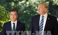 Moon et Trump s’entretiennent au téléphone suite au sommet intercoréen