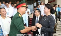 La chef de l’AN rencontre des lauréats du prix Nguyên Duc Canh