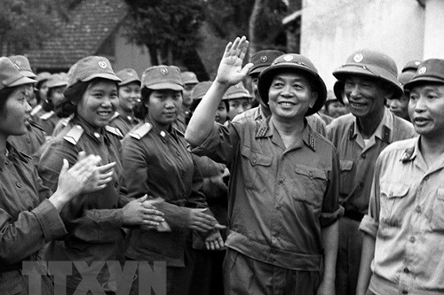 Le général Vo Nguyên Giap et la zone de sécurité de Thai Nguyên