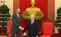 Édouard Philippe rencontre Nguyên Phu Trong