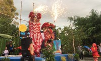 Kiên Giang: ouverture du concours de danses de licorne, de lion et de dragon