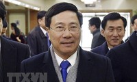 Pham Binh Minh à Pyongyang