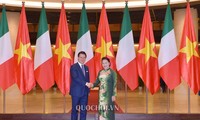 Entrevue Nguyên Thi Kim Ngân-Giuseppe Conte