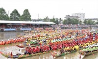 La course de pirogues 2020 des Khmers de Soc Trang