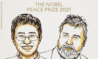 Prix Nobel de la paix : Deux journalistes, Maria Ressa et Dmitry Mouratov, distingués