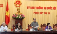  Bế mạc phiên họp 22 Ủy ban Thường vụ Quốc hội 