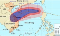 Bão số 12 (Krosa) gió giật cấp 15 đang tiến về Hoàng Sa