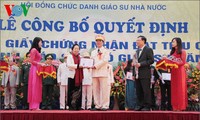 644 nhà giáo được công nhận chức danh Giáo sư, Phó Giáo sư năm 2014