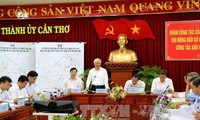 Phó Chủ tịch Quốc hội Uông Chu Lưu, kiểm tra, giám sát công tác bầu cử tại Cần Thơ 