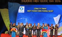 Lễ công bố các doanh nghiệp đạt Thương hiệu Quốc gia lần thứ 5