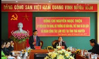 Bộ trưởng Bộ Văn hóa, Thể thao và Du lịch Nguyễn Ngọc Thiện thăm và làm việc tại tỉnh Thái Nguyên