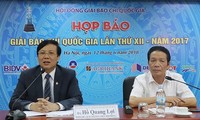 105 tác phẩm đạt Giải báo chí Quốc gia năm 2017 