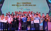 Trao Giải thưởng Sinh viên nghiên cứu khoa học Eureka lần thứ 20, năm 2018