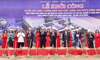 Khởi công nhiều công trình chào mừng 1010 năm Thăng Long - Hà Nội 