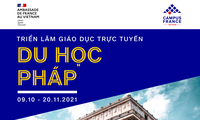 Triển lãm trực tuyến “Mùa thu du học Pháp”