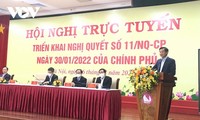 Triển khai nghị quyết của chính phủ về Chương trình phục hồi và phát triển kinh tế - xã hội 