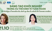 Tọa đàm  về Sáng tạo khởi nghiệp trong xu thế kinh tế tuần hoàn