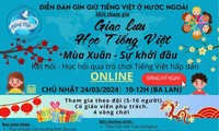 Khởi động lần đầu tiên Giao lưu học tiếng Việt bằng trò chơi online cho học sinh, giáo viên ở nhiều nước