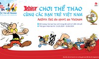 Phát động cuộc thi sáng tác tranh “Astérix chơi thể thao cùng các bạn trẻ Việt Nam“