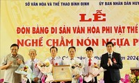 Nghề chằm nón ngựa Phú Gia (Bình Định) trở thành Di sản văn hóa phi vật thể quốc gia