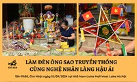 Booktour đọc sách Bí mật của trăng và làm đèn trung thu cùng nghệ nhân làng Hậu Ái