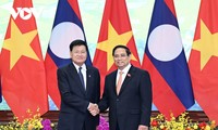 Thủ tướng Phạm Minh Chính tiếp Tổng Bí thư, Chủ tịch nước Lào
