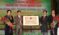 ทุ่งนาขั้นบันได Hoàng Su Phì ได้รับการรับรองเป็นเขตโบราณสถานแห่งชาติ 