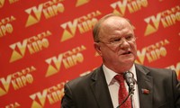 นาย Gennady Zyuganov ได้รับเลือกให้ดำรงตำแหน่งหัวหน้าพรรคคอมมิวนิสต์รัสเซียอีกสมัย 