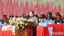 PM encourages forces ahead of 50th reunification anniversary parade