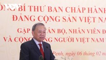 Party Chief meets Vietnamese community in Cambodia