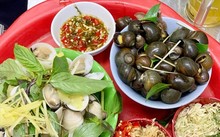 Restaurant offers special sea snails