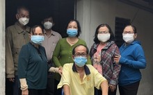 Grupo de voluntarios en Vinh Long