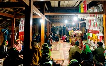 Das Cap Sac-Fest der Volksgruppe Dao in Ha Giang