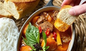 Homemade beef stew