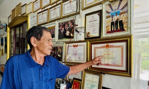 ドリアン栽培で富を築くチン・エムさん