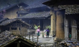 土壁の家・ハザン省の見事な建築様式