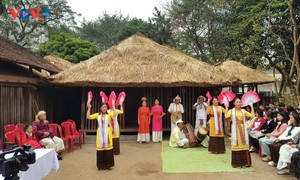 Traditional house of the Cham