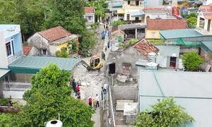 クアンニン省ドンマイ地区における住民の協力で進む都市整備