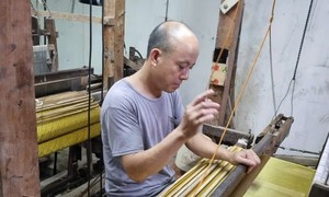 百年手工艺村——罗溪村唯一的丝绸纺织艺人