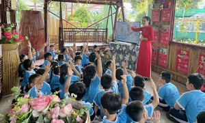 L’espace Hô Chi Minh dans les écoles de Binh Duong