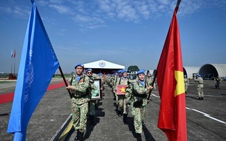 El Ejército Popular de Vietnam contribuye a la paz mundial