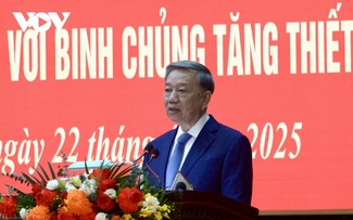 Cuerpo de Blindados debe ser profesional, de élite y adaptado a la modernidad, afirma líder político de Vietnam