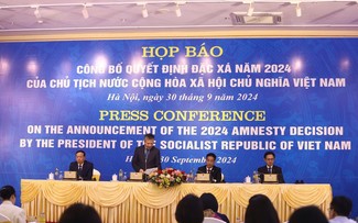 Más de 3700 presos reciben amnistía en Vietnam según decisión del Presidente