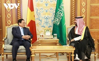 Vietnam y Arabia Saudita aspiran a elevar comercio bilateral a 10 mil millones de dólares para 2030