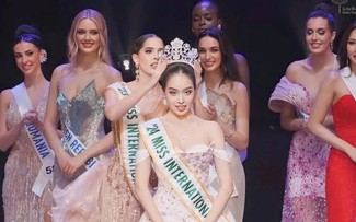 Primera belleza vietnamita se corona como Miss International 2024