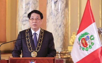 Presidente Luong Cuong recibe la Orden “El Sol del Perú”