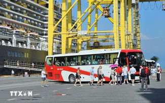 Arriban a Da Nang dos mil turistas extranjeros a bordo de un crucero