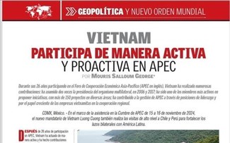 Medios mexicanos destacan papel clave de Vietnam en foros multilaterales